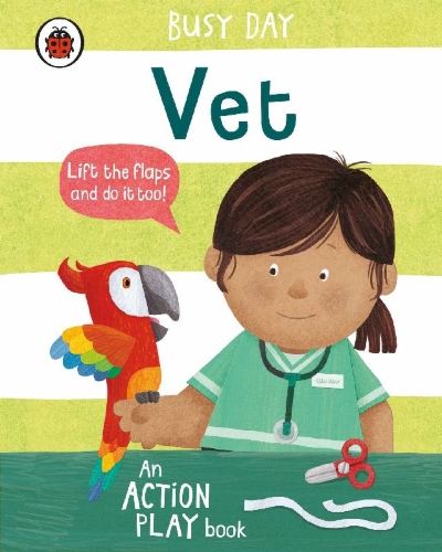 Buchcover und Innenansicht für das Buch: Busy Day: Vet