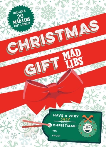 Buchcover und Innenansicht für das Buch: Christmas Gift Mad Libs
