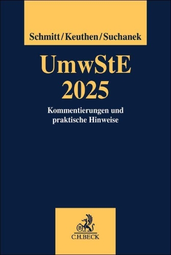Buchcover und Innenansicht für das Buch: Umwandlungssteuererlass 2025. UmwStE 2025