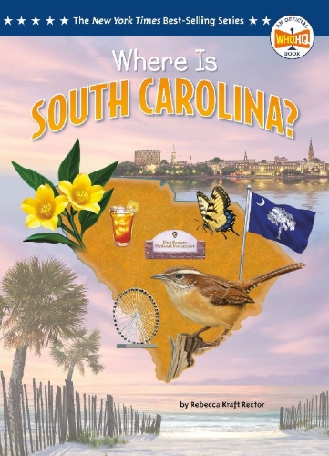 Buchcover und Innenansicht für das Buch: Where Is South Carolina?