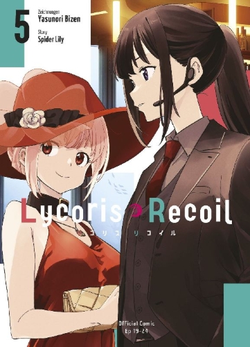 Buchcover und Innenansicht für das Buch: Lycoris Recoil 05