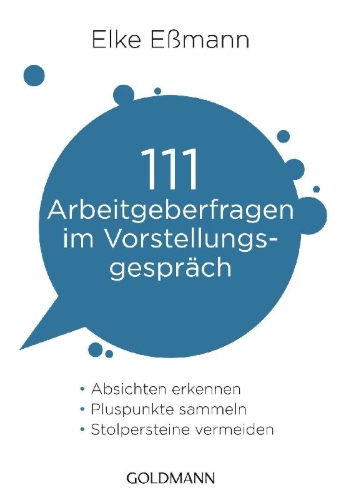 Buchcover und Innenansicht für das Buch: 111 Arbeitgeberfragen im Vorstellungsgespräch