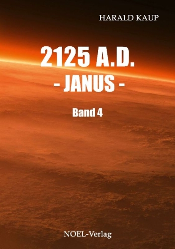 Buchcover und Innenansicht für das Buch: 2125 A.D. - Janus -