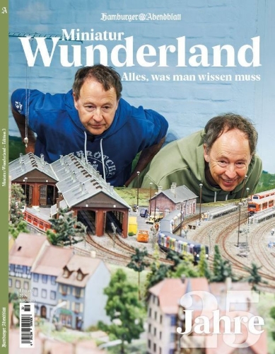 Buchcover und Innenansicht für das Buch: Miniatur Wunderland