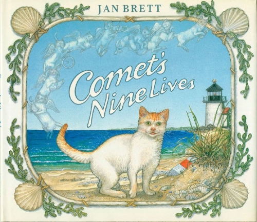 Buchcover und Innenansicht für das Buch: Comet's Nine Lives