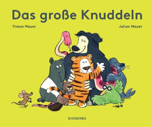 Buchcover und Innenansicht für das Buch: Das große Knuddeln
