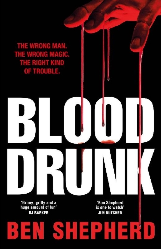 Buchcover und Innenansicht für das Buch: Blood Drunk