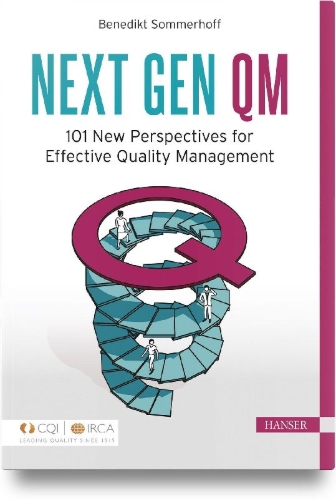Buchcover und Innenansicht für das Buch: Next Gen QM
