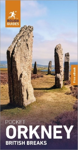 Buchcover und Innenansicht für das Buch: Rough Guides Pocket Orkney: Travel Guide with eBook