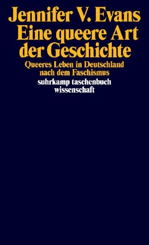 Buchcover und Innenansicht für das Buch: The Queer Art of History. Queer Kinship after Fascism
