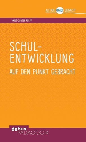 Buchcover und Innenansicht für das Buch: Schulentwicklung auf den Punkt gebracht
