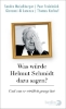 Buchcover und Innenansicht für das Buch: Was würde Helmut Schmidt dazu sagen?