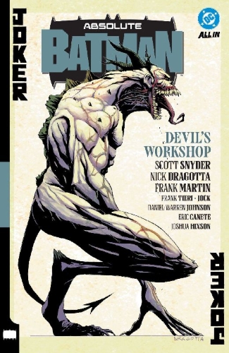 Buchcover und Innenansicht für das Buch: Absolute Batman Vol. 3: Devil's Workshop