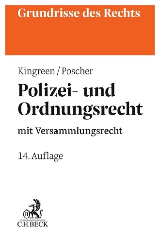 Buchcover und Innenansicht für das Buch: Polizei- und Ordnungsrecht