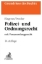 Buchcover und Innenansicht für das Buch: Polizei- und Ordnungsrecht