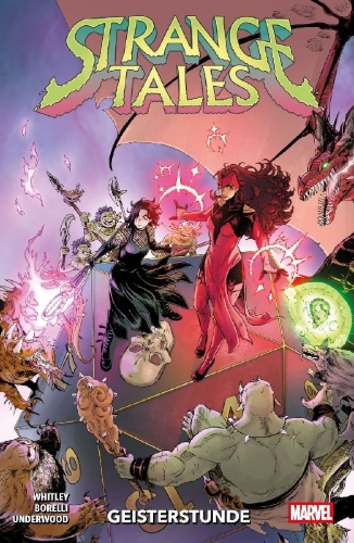 Buchcover und Innenansicht für das Buch: Strange Tales (2025) #1-#4