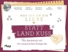 Buchcover und Innenansicht für das Buch: Was ich an dir liebe - Statt Land Kuss