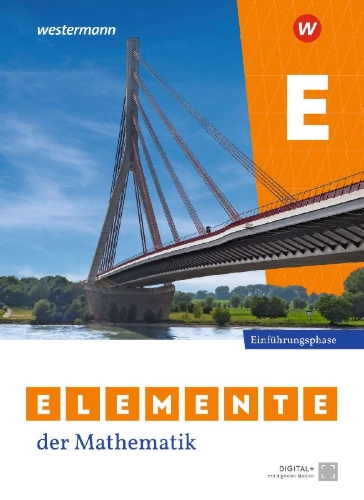 Buchcover und Innenansicht für das Buch: Elemente der Mathematik SII. Einführungsphase. Schulbuch. Nordrhein-Westfalen