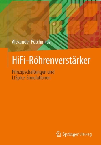 Buchcover und Innenansicht für das Buch: HiFi-Röhrenverstärker