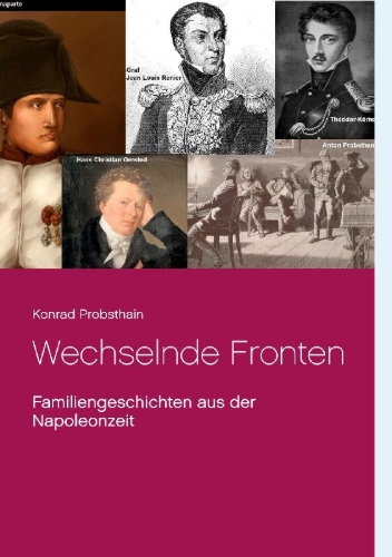 Buchcover und Innenansicht für das Buch: Wechselnde Fronten