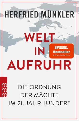Buchcover und Innenansicht für das Buch: Welt in Aufruhr