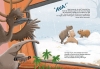 Buchcover und Innenansicht für das Buch: Drei Wasserschweine & der allererste Schnee