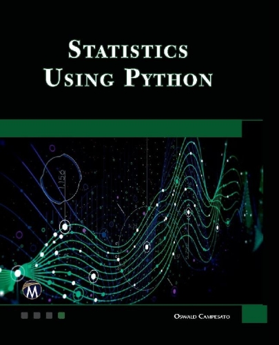 Buchcover und Innenansicht für das Buch: Statistics Using Python