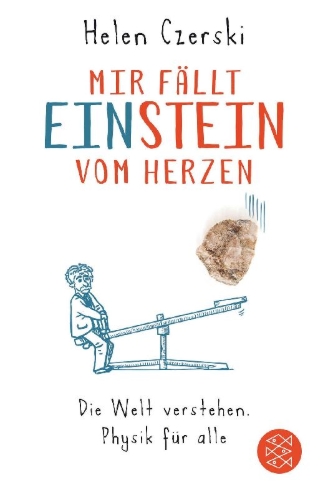 Buchcover und Innenansicht für das Buch: Mir fällt Einstein vom Herzen