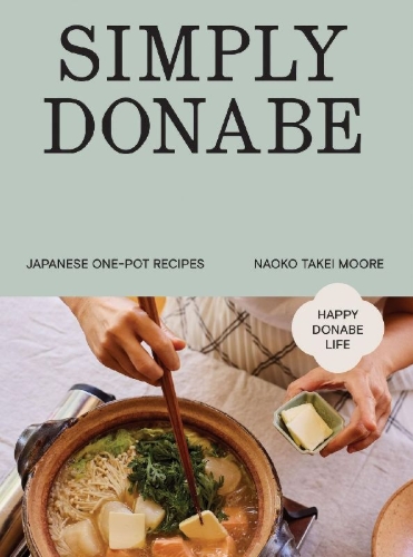 Buchcover und Innenansicht für das Buch: One-Pot Japanese