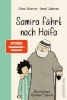 Buchcover und Innenansicht für das Buch: Samira fährt nach Haifa
