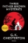 Buchcover und Innenansicht für das Buch: Three Father Brown Mysteries