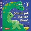 Buchcover und Innenansicht für das Buch: Baby Pixi (unkaputtbar) 187: Schlaf gut, kleiner Dino!