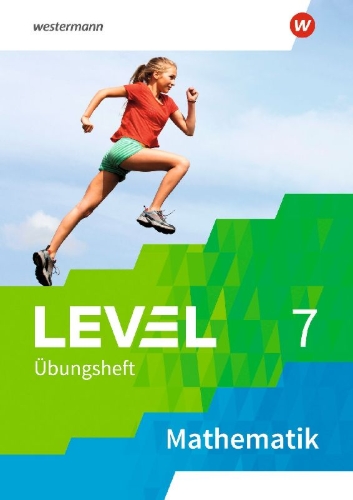 Buchcover und Innenansicht für das Buch: Level Übungshefte Mathematik 7. Arbeitsheft