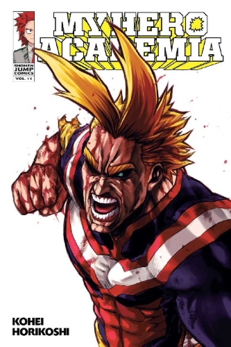 Buchcover und Innenansicht für das Buch: My Hero Academia, Vol. 11