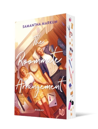 Buchcover und Innenansicht für das Buch: The Roommate Arrangement