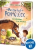 Buchcover und Innenansicht für das Buch: Reiterhof Ponyglück (Band 2) - Ein Polizeipferd in der Reitschule