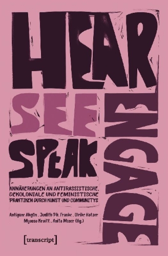Buchcover und Innenansicht für das Buch: Hear - See - Speak - Engage