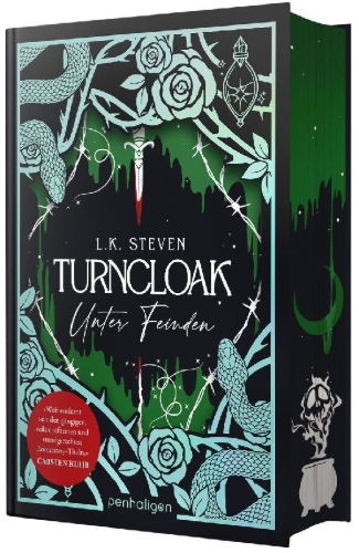 Buchcover und Innenansicht für das Buch: Turncloak
