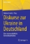 Buchcover und Innenansicht für das Buch: Diskurse zur Ukraine in Deutschland