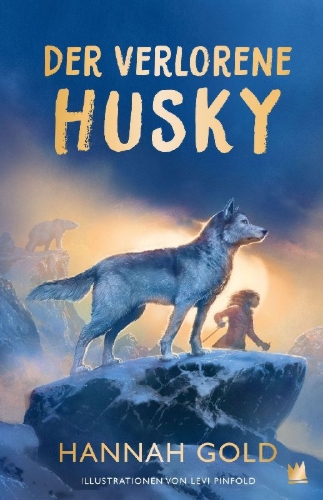 Buchcover und Innenansicht für das Buch: Der verlorene Husky