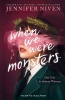 Buchcover und Innenansicht für das Buch: When We Were Monsters