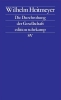 Buchcover und Innenansicht für das Buch: Die Durchrohung der Gesellschaft - Signaturen der Bedrohung III (Signaturen der Bedrohung 3)
