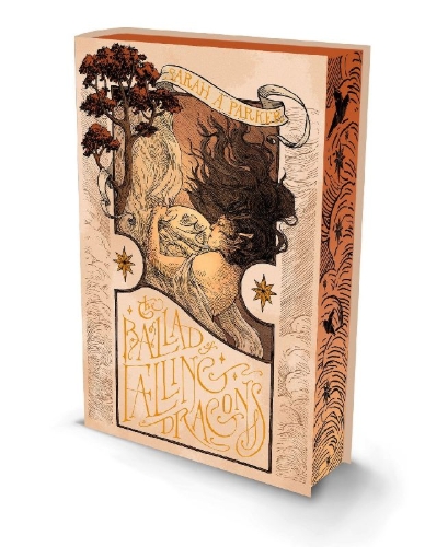Buchcover und Innenansicht für das Buch: The Ballad of Falling Dragons Deluxe Edition
