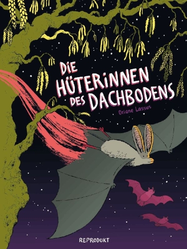 Buchcover und Innenansicht für das Buch: Die Hüterinnen des Dachbodens