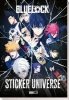 Buchcover und Innenansicht für das Buch: Blue Lock: Sticker Universe