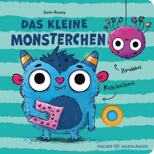 Buchcover und Innenansicht für das Buch: Das kleine Monsterchen