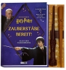 Buchcover und Innenansicht für das Buch: Harry Potter: Zauberstäbe bereit! - Alles über Zaubersprüche