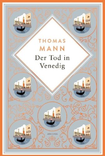 Buchcover und Innenansicht für das Buch: Der Tod in Venedig