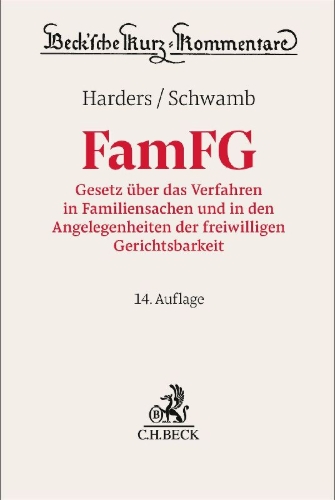 Buchcover und Innenansicht für das Buch: FamFG