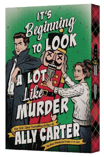 Buchcover und Innenansicht für das Buch: It's Beginning to Look a Lot Like Murder